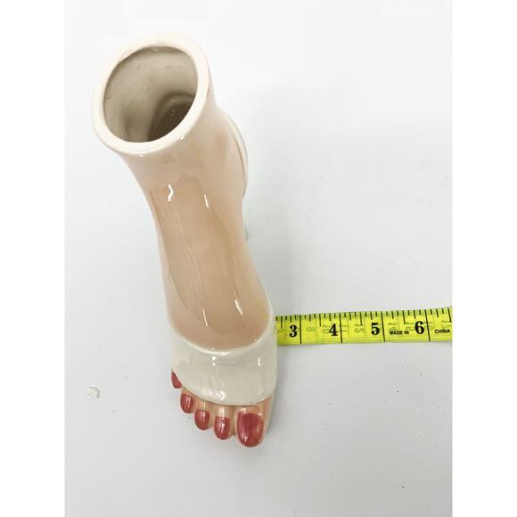 Vintage Marilyn High Heel Foot Planter Mann Made in Japan - Picture 11 of 16